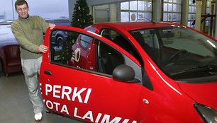 Pirko detalių – laimėjo automobilį