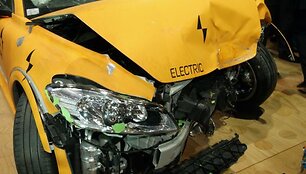 &bdquo;Volvo C30 Electric&ldquo; saugumo testas
