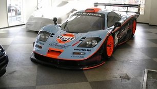 Vienintelis likęs „McLaren F1 GTR“ egzempliorius