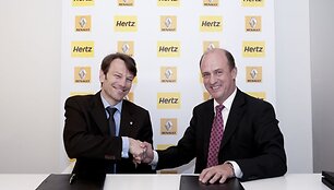 &bdquo;Hertz&ldquo; ir &bdquo;Renault&ldquo; pasira&scaron;ė bendradarbiavimo sutartį