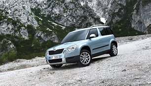 &bdquo;&Scaron;koda Yeti&ldquo; yra tarsi &scaron;veicari&scaron;kas peiliukas tarp automobilių