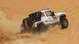 „Abu Dhabi desert challenge“ – trečiasis greičio ruožas