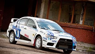 &bdquo;Mitsubishi Lancer Evo X&ldquo; &ndash; naujas Vytauto &Scaron;vedo ginklas