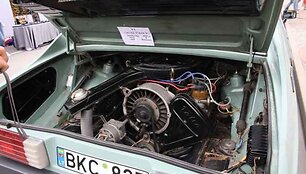 Netradicinių automobilių paroda Bir&scaron;tone