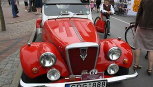 Netradicinių automobilių paroda Bir&scaron;tone