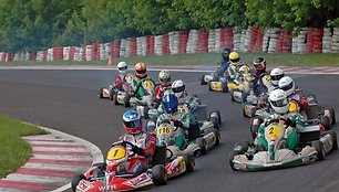 Kartingų lenktynės Lenkijoje