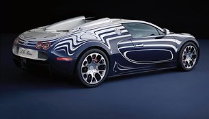 Porcelianu puoštas „Bugati Veyron Grand Sport L'Or Blanc“