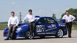 &bdquo;Tel&scaron;ių Statybos&ldquo; komandos &bdquo;Subaru Impreza WRX&ldquo;