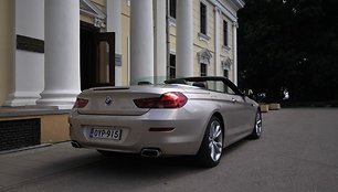 BMW 6 serijos kabrioletas