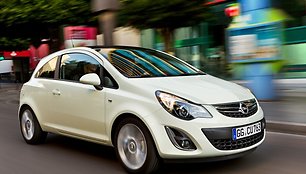 „Opel Corsa LPG“ – pirmasis dujomis varomas „Opel“ automobilis