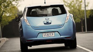 &bdquo;Nissan Leaf&ldquo; &ndash; pirmasis GAZAS.LT i&scaron;bandytas elektromobilis