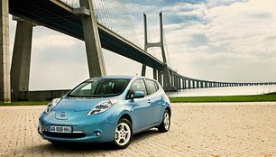 „Nissan Leaf“ – pirmasis GAZAS.LT išbandytas elektromobilis