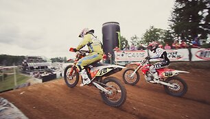 Motokrosas Kegums trasoje, Latvijoje