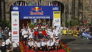 WRC etapo Vokietijoje nugalėtojas - Sebastienas Ogier