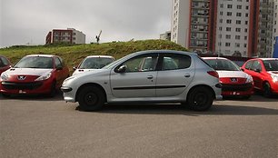 Garažas: Gedimino „Peugeot 206“