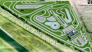 &bdquo;Porsche&ldquo; lenktynių trasos eskizas