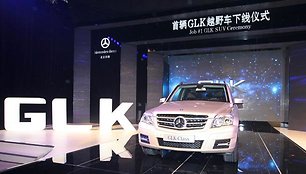 Pirmasis Kinijoje pagamintas „Mercedes-Benz GLK“
