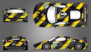 Lietuvio sukurtas &bdquo;Ferrari F458 GT2&ldquo; lenktyninio automobilio dizainas