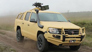 „Rheinmetall“ pristato „Volkswagen Amarok“ pasaulio užkariavimui