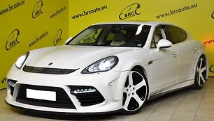 Autoplius.lt portale parduodamas tiuninguotas automobilis. „Porsche Panamera“