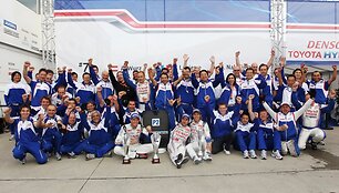 Pirmoji &bdquo;Toyota Racing&ldquo; prizinė vieta