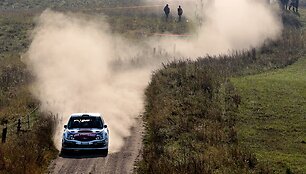 &bdquo;Rajd Polski 2011&ldquo; varžybų akimirka