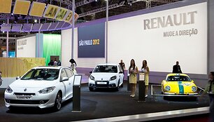 &bdquo;Renault&ldquo; Brazilijos automobilių parodoje