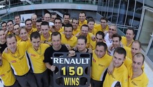 &bdquo;Renault&ldquo; variklius kurianti komanda