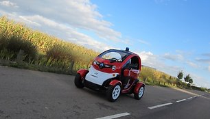 „Renault Twizy“ elektromobilis ugniagesiams