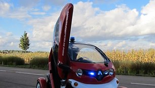 „Renault Twizy“ elektromobilis ugniagesiams