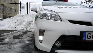 Policijos automobilis &bdquo;Toyota Prius&ldquo;
