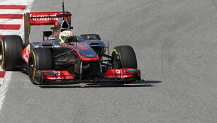 &bdquo;Formulės-1&ldquo; bandymai Barselonos trasoje