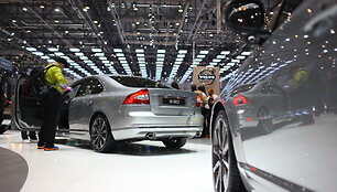&bdquo;Volvo&ldquo; stendas Ženevos automobilių parodoje