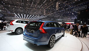 &bdquo;Volvo&ldquo; stendas Ženevos automobilių parodoje