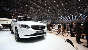 &bdquo;Volvo&ldquo; stendas Ženevos automobilių parodoje