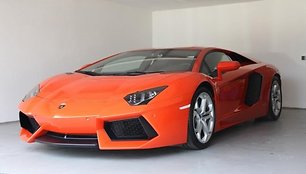 Egidijaus Dragūno „Lamborghini Aventador“ automobilis