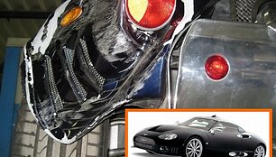 &bdquo;Spyker C8 Laviolette&ldquo; apgadintas &bdquo;Tanagra&ldquo; servise