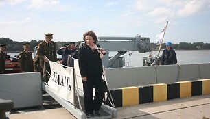 Kra&scaron;to apsaugos ministrė R.Juknevičienė.