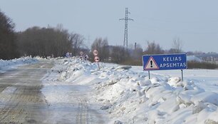 Perspėjimas vykstantiems į Rusnę. 