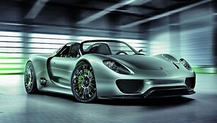 &bdquo;Porsche 918 Spyder Concept&ldquo; &ndash; i&scaron;ankstinė premjera