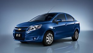 „Chevrolet New Sail“ – iš Kinijos į pasaulį