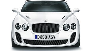 Atskleistas „Bentley Continental Supersports Convertible“