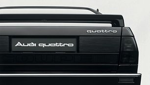 „Audi quattro“ – 30 metų