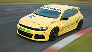 „Volkswagen Scirocco Cup Version“ paruoštas lenktynėms