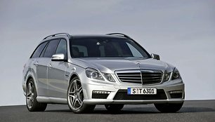 „Mercedes-Benz E 63 AMG Estate” – aštriems šeimos pojūčiams