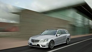 „Mercedes-Benz E 63 AMG Estate” – aštriems šeimos pojūčiams