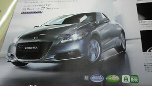 &bdquo;Honda CR-Z&ldquo; gamybos pradžia artėja