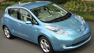 „Nissan LEAF“ – elektromobilis masėms