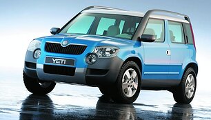 Pagaminti pirmieji &bdquo;&Scaron;koda Yeti&ldquo;