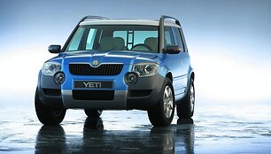 Pagaminti pirmieji &bdquo;&Scaron;koda Yeti&ldquo;